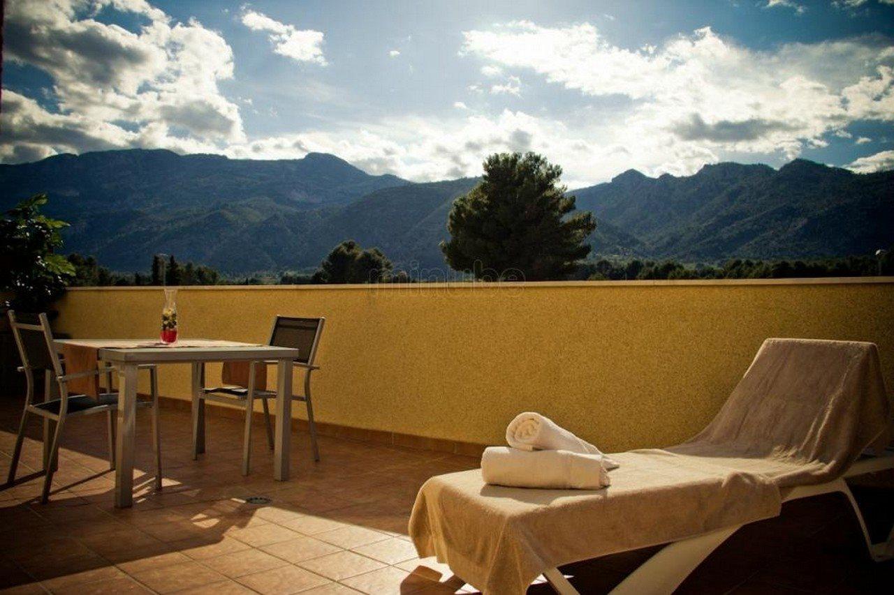 Hotel Vila De Muro Muro de Alcoy Exteriör bild