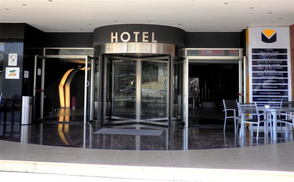 Hotel Vila De Muro Muro de Alcoy Exteriör bild