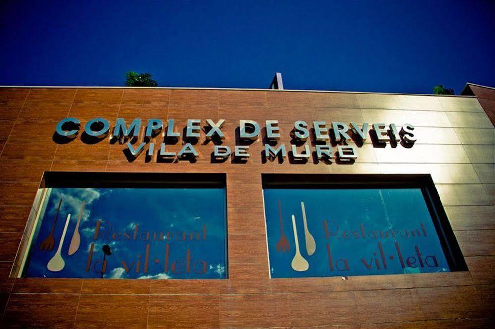 Hotel Vila De Muro Muro de Alcoy Exteriör bild
